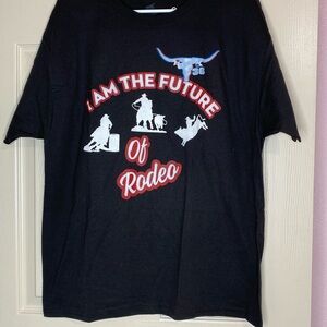 Rodeo Graphic Cowboy Tee NWOT Sz Large